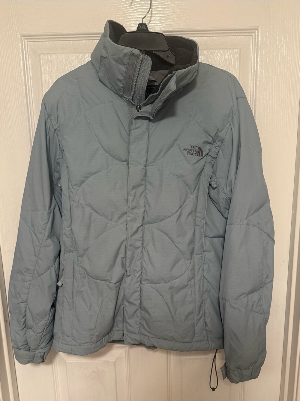 The North Face 600 Goose Down Puffer Jacket Womens Medium Blue Insulated Coat